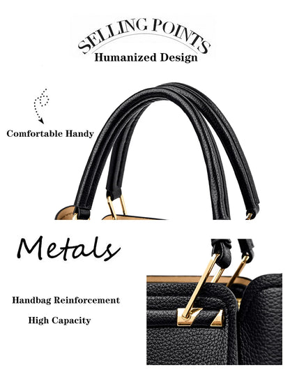 Sacs à main de luxe en cuir souple pour femmes