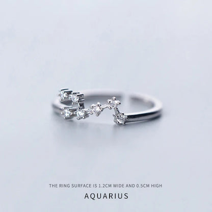 Women's 925 Sterling Silver Cross Flower Rings