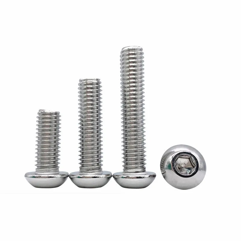 Black Grade 10.9 Stainless Steel Allen Bolt Set