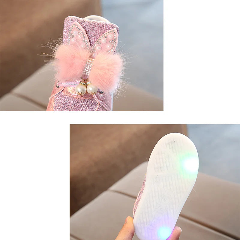 Led-Sneaker für Mädchen – Kinderschuhe mit Hintergrundbeleuchtung