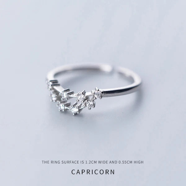 Women's 925 Sterling Silver Cross Flower Rings