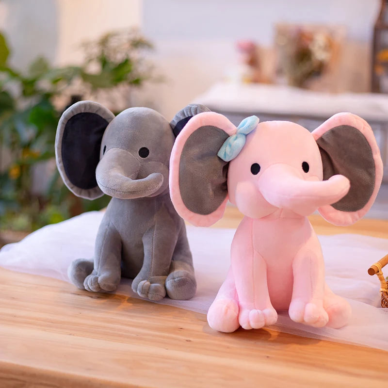 Jouets en peluche éléphant - Poupée en peluche douce pour enfants