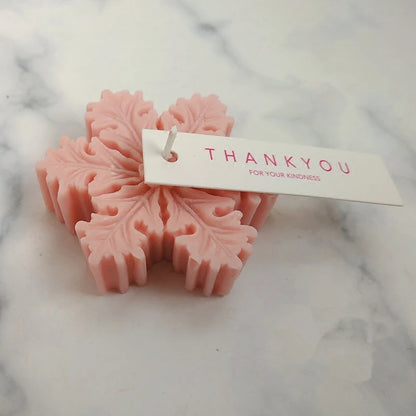 Christmas Snowflake Silicone Candle & Soap Mold