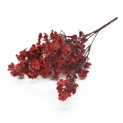 Fleurs artificielles de gypsophile en soie rose en petits bouquets