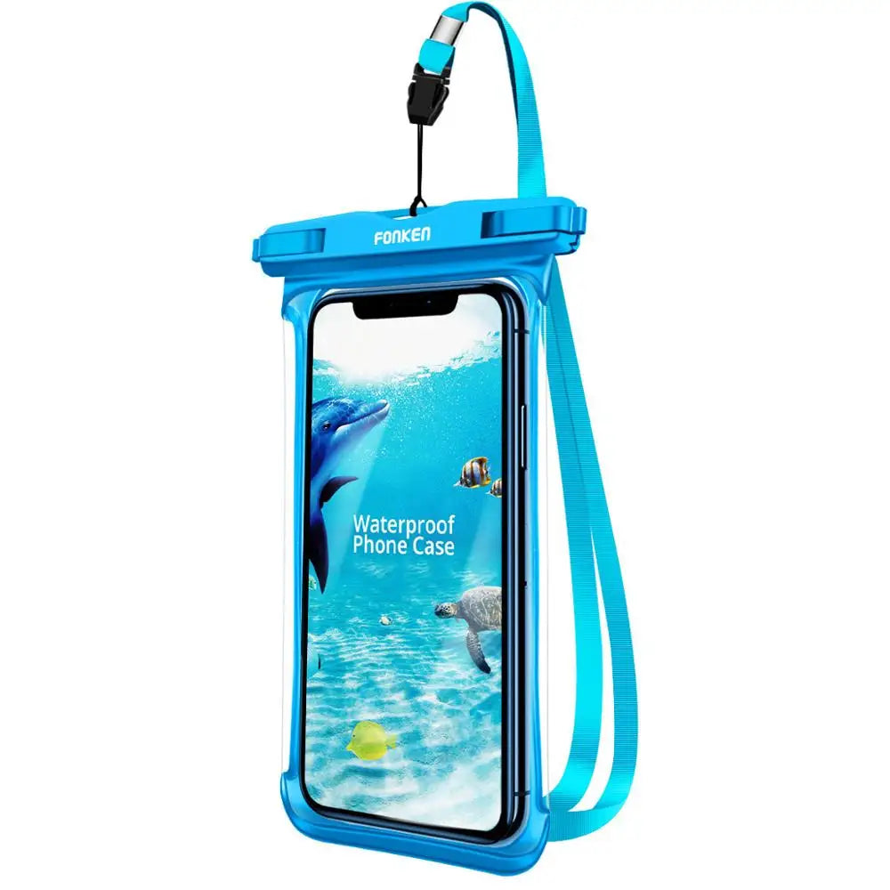 Underwater Snow Rainforest Dry Bag Swimming Pouch Big Waterproof Phone Case