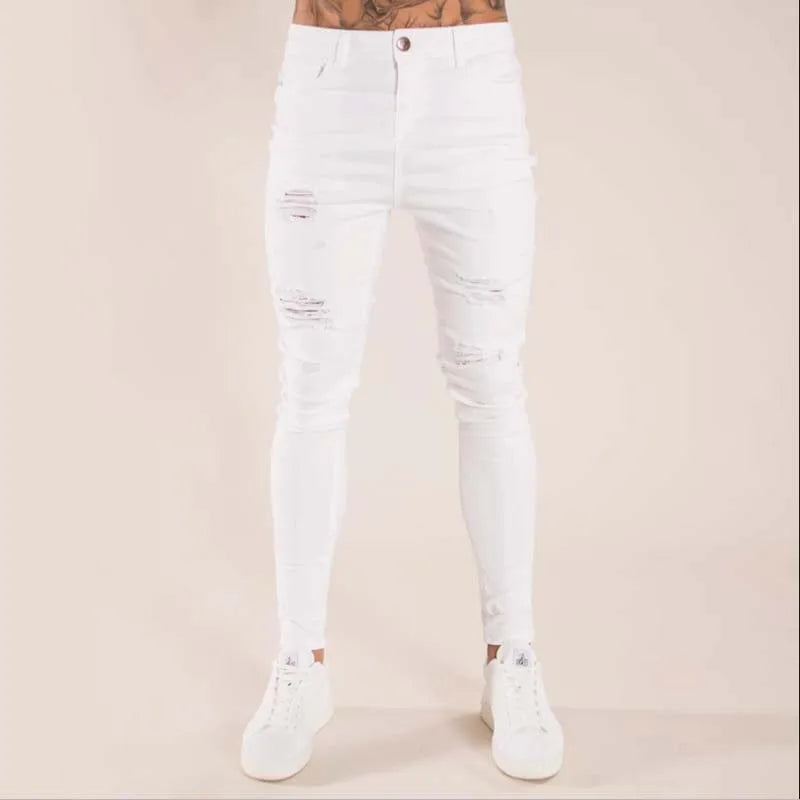 Neue Hip Hop Skinny Jeans für Herren