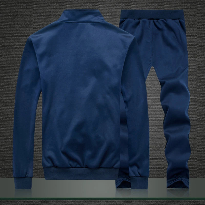 DIMUSI Herren Herbst Frühling Trainingsanzug: Sweatshirt &amp; Jogginghose