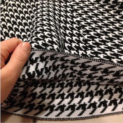 Korean Woolen Knit Pleated Midi Skirt