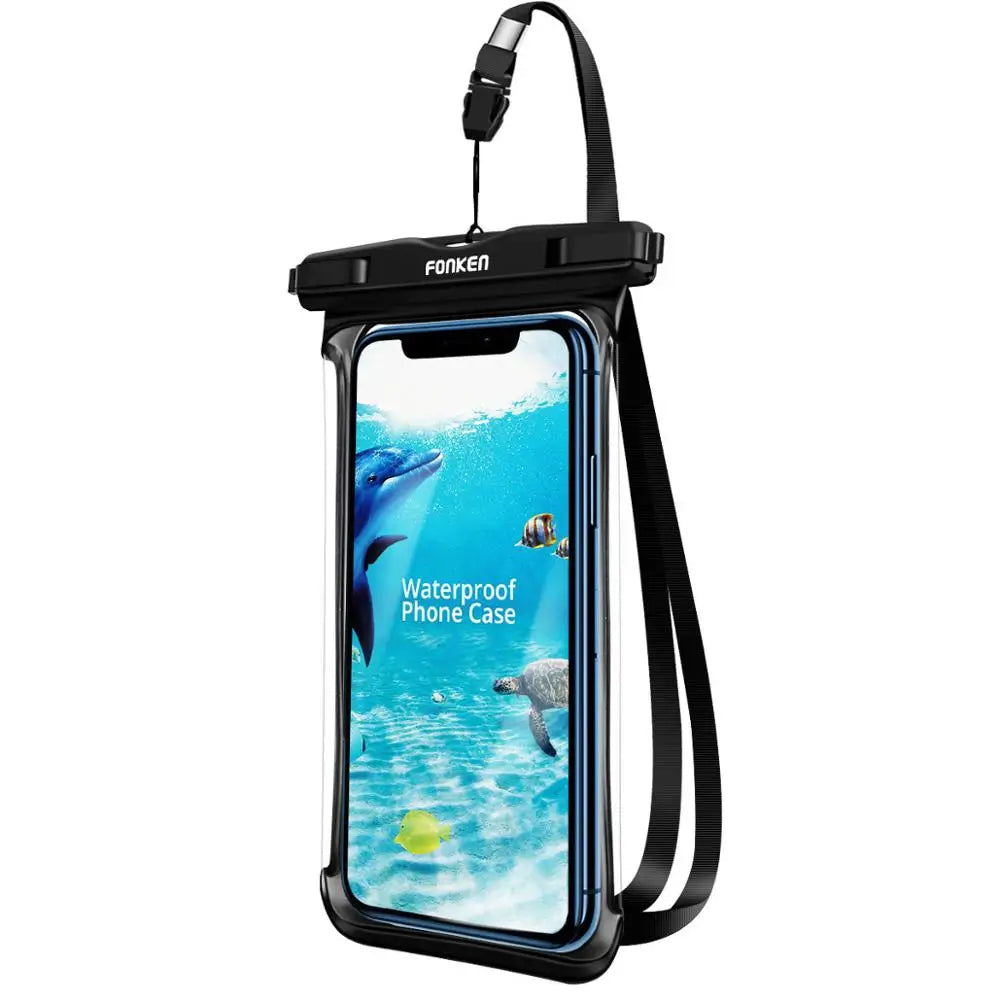 Underwater Snow Rainforest Dry Bag Swimming Pouch Big Waterproof Phone Case