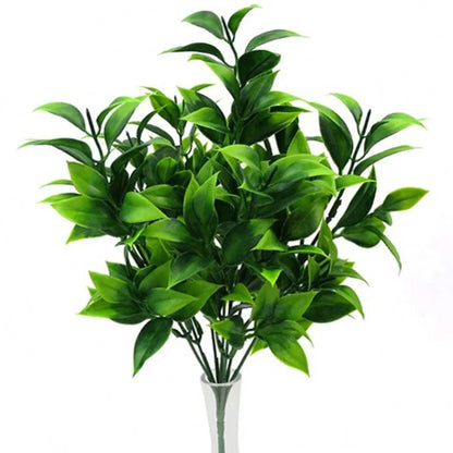 7 Branches Green Artificial Eucalyptus Plant Decor