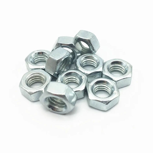Carbon Steel Hexagon  M2 to M12 Nuts