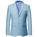 Sky Blue Blazer Men