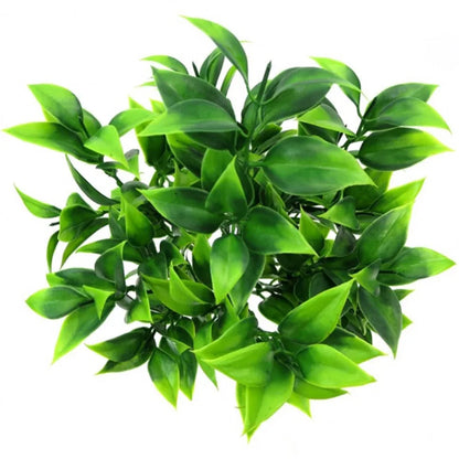 7 Branches Green Artificial Eucalyptus Plant Decor