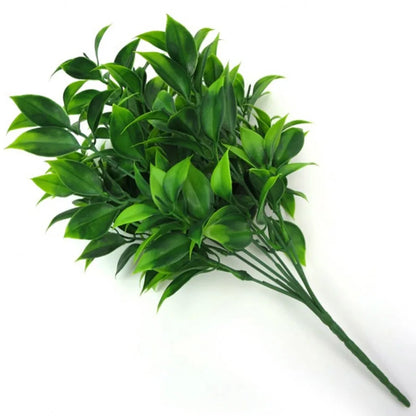 7 Branches Green Artificial Eucalyptus Plant Decor