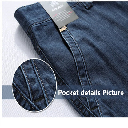 Jean cargo multi-poches grande taille pour homme