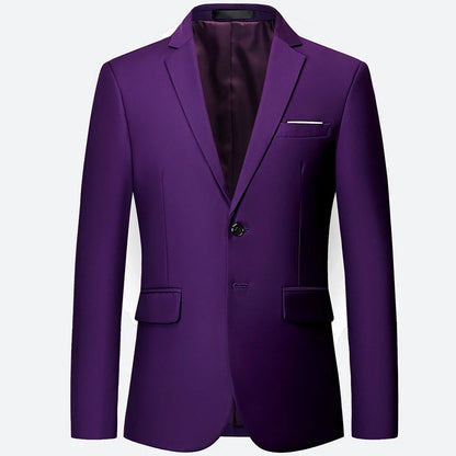 Luxury Men's 3-Piece Slim Fit Wedding Suit