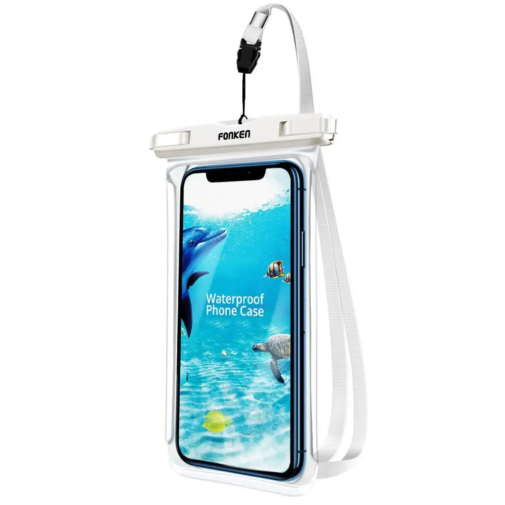 Underwater Snow Rainforest Dry Bag Swimming Pouch Big Waterproof Phone Case