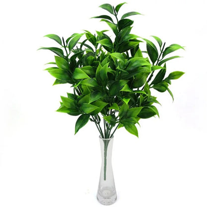 7 Branches Green Artificial Eucalyptus Plant Decor