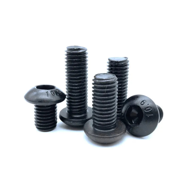 Black Grade 10.9 Stainless Steel Allen Bolt Set