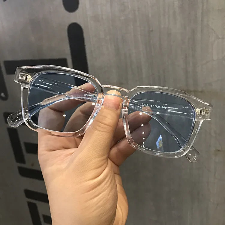 Men's Polygon Meter Nail Square Sunglasses