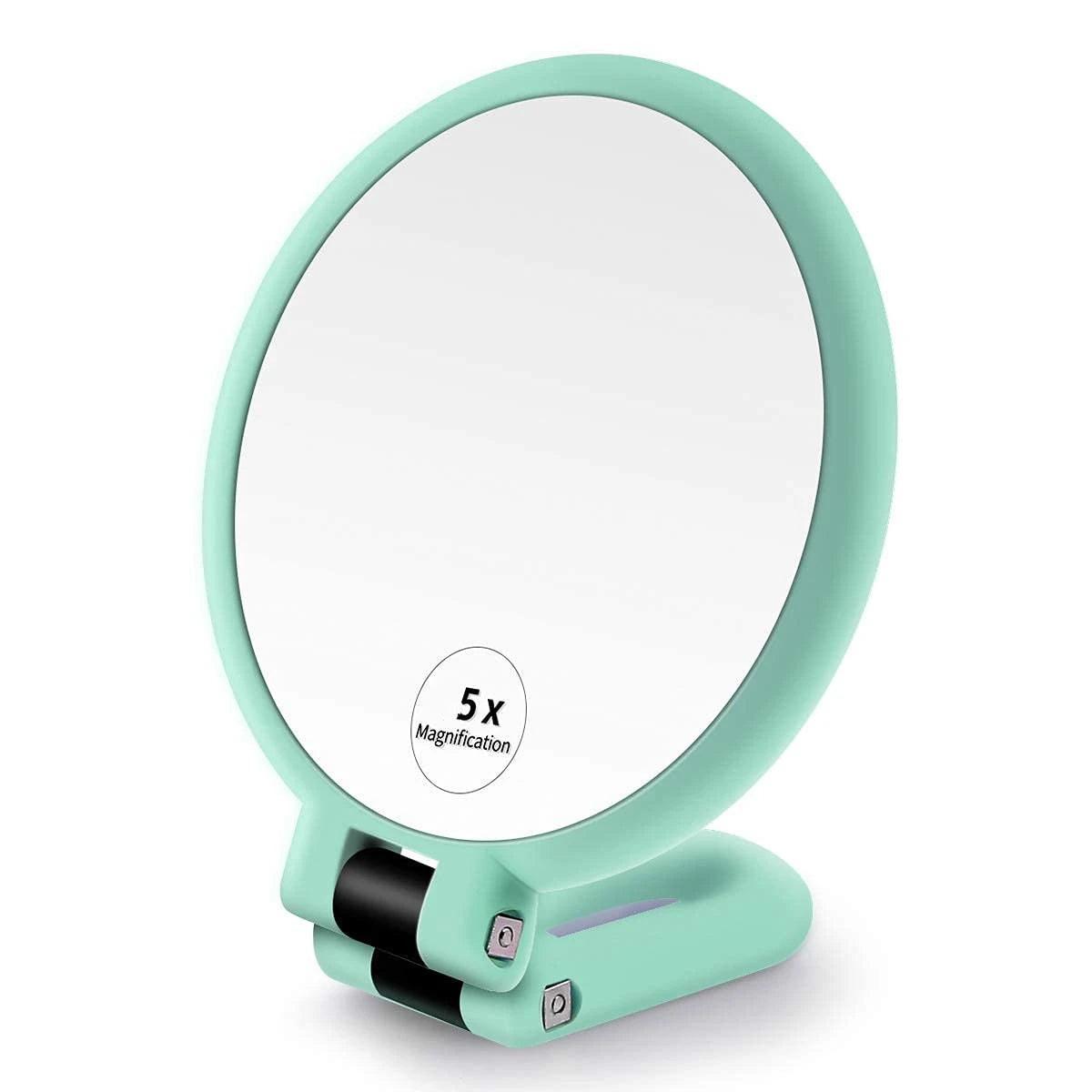 Handheld Folding Double Sided Makeup Vanity Mirror