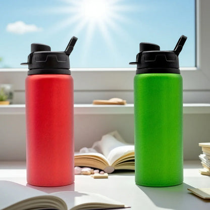 Handheld FlipCover Sports Water Bottle