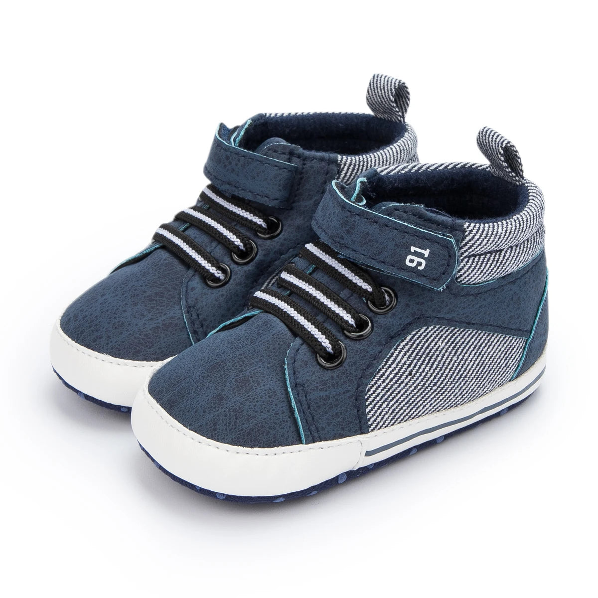 Kidsun Baby Sneakers Soft Sole High-Top