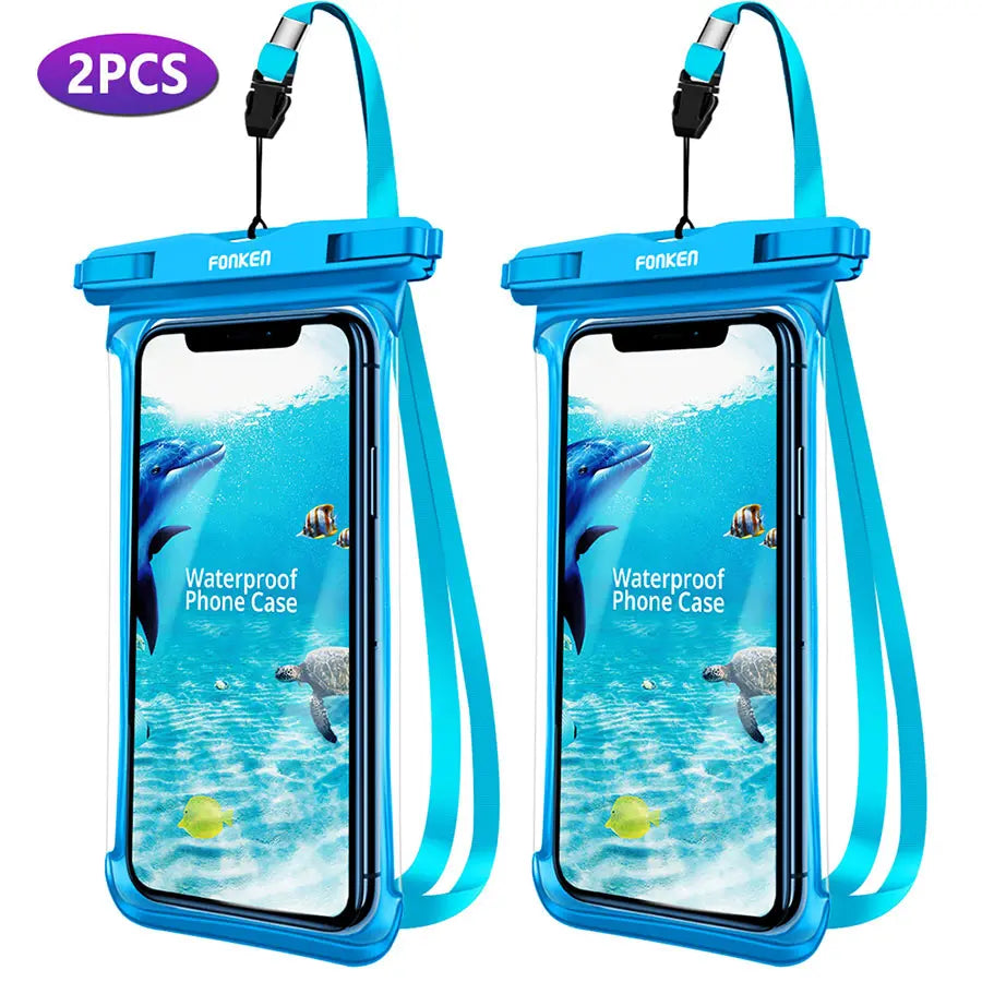 Underwater Snow Rainforest Dry Bag Swimming Pouch Big Waterproof Phone Case