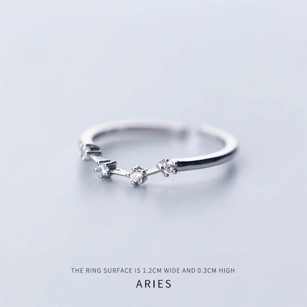 Women's 925 Sterling Silver Cross Flower Rings