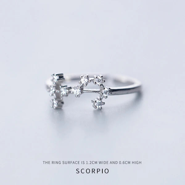 Women's 925 Sterling Silver Cross Flower Rings