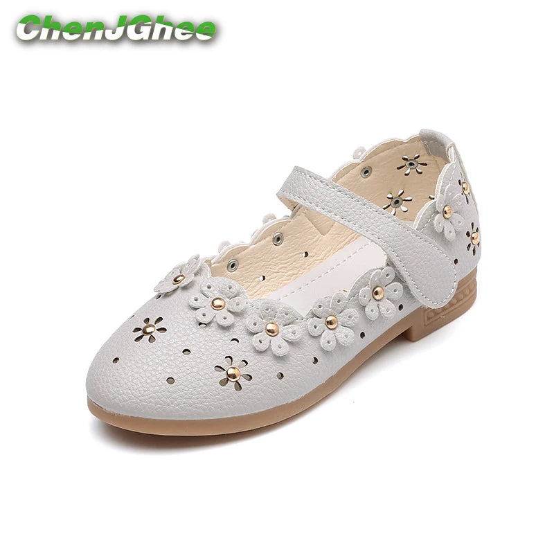 Chaussures en cuir pour filles - Mocassins souples pour filles