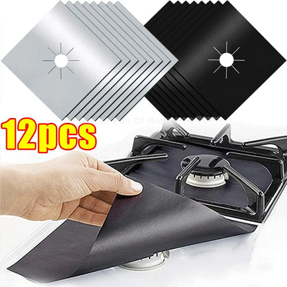 Heat Resistant Oil Proof Reusable Stove Protector Pads