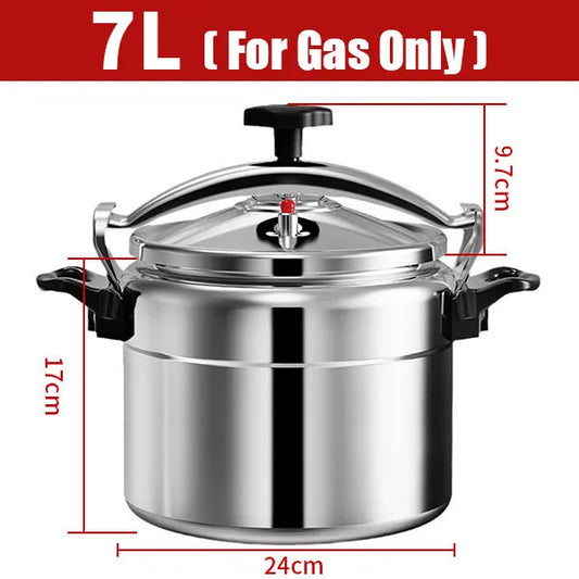Heavy Duty Aluminum Explosion Proof Pressure Cooker