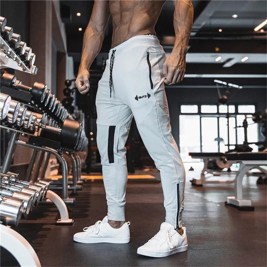Men's Cotton Gyms Fitness Sports Pants