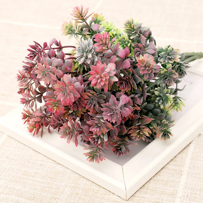 DIY Sukkulentenkranz aus Kunststoff für Zuhause und Hochzeit