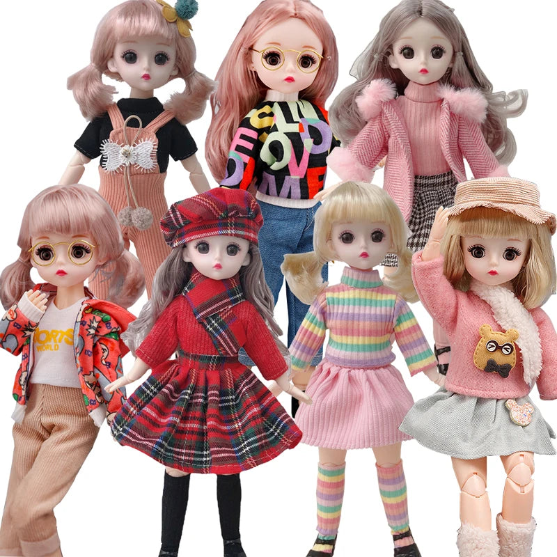 Girl Brown Eyes Doll - Kids Toys