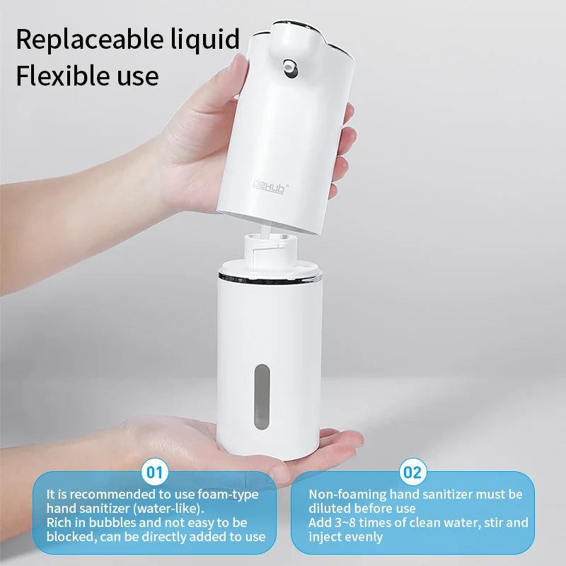 Automatic Foam Soap Dispenser with USB Charging