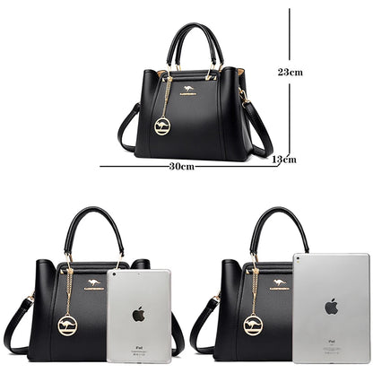 Sacs à main de luxe en cuir souple pour femmes