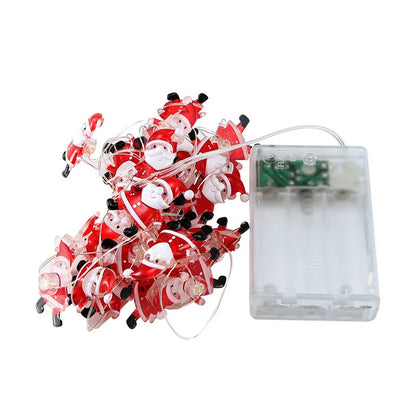 Santa Claus Snowman Elk Garland Christmas Tree Decor Ornaments