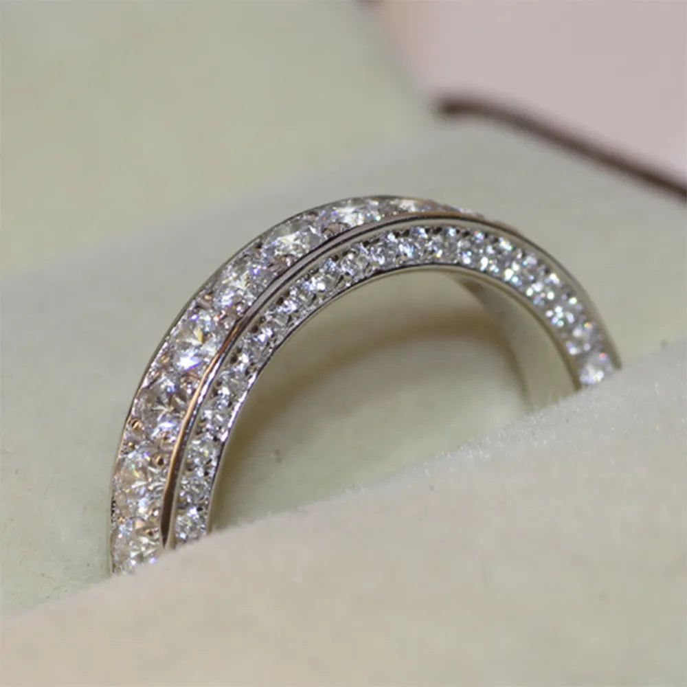 Women Dazzling Cubic Zircon Ring