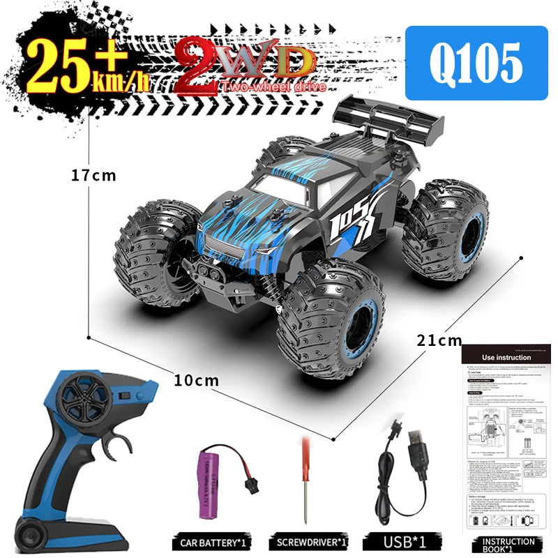High Speed Brushless Motor 2.4G Remote Control Car