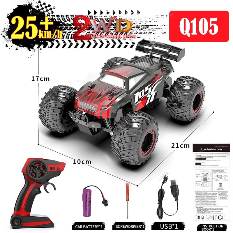 High Speed Brushless Motor 2.4G Remote Control Car