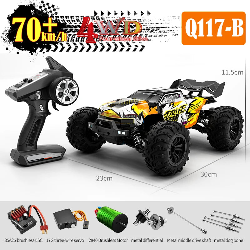 High Speed Brushless Motor 2.4G Remote Control Car