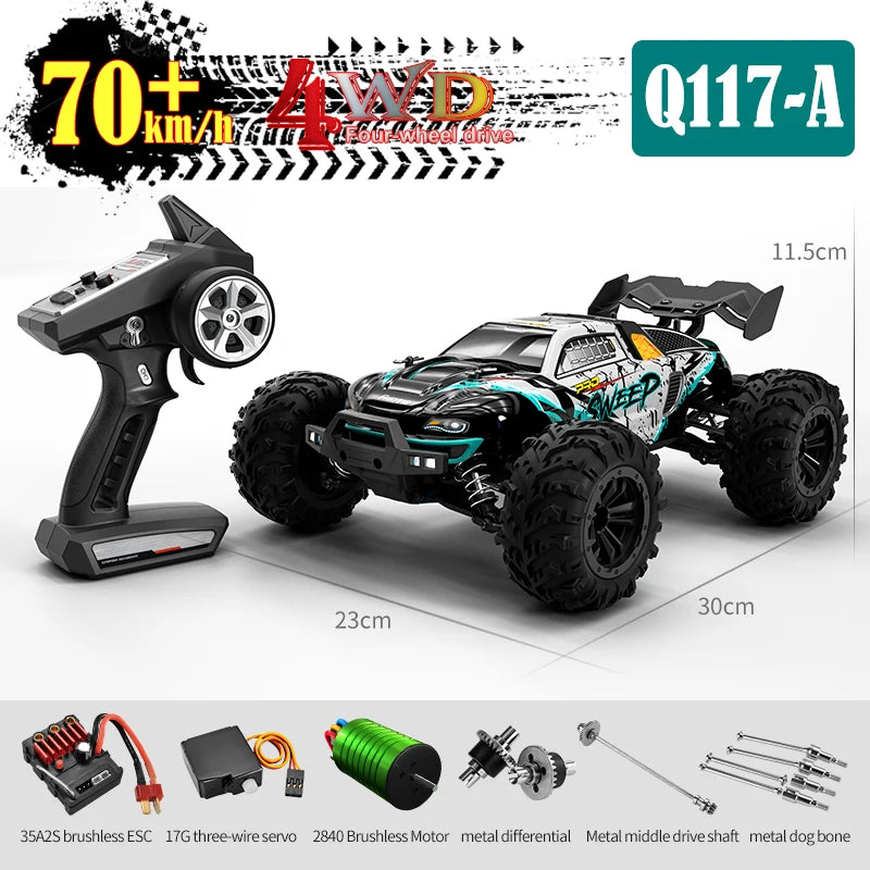 High Speed Brushless Motor 2.4G Remote Control Car