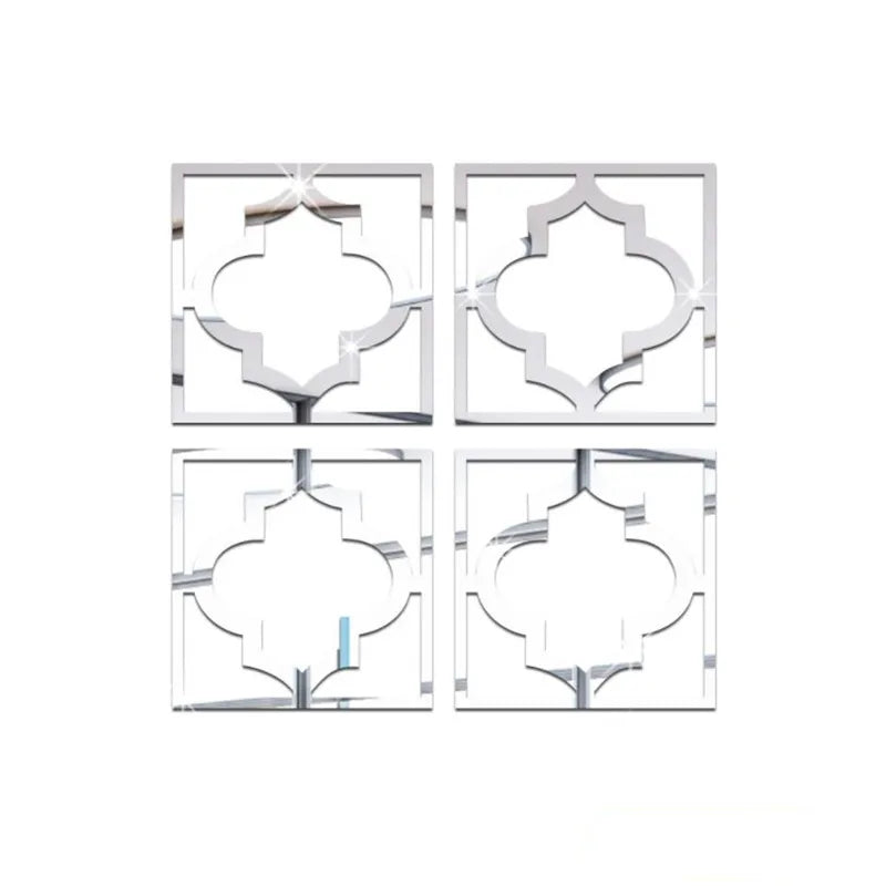DIY 3D Home Decors Mirror Wall Stickers