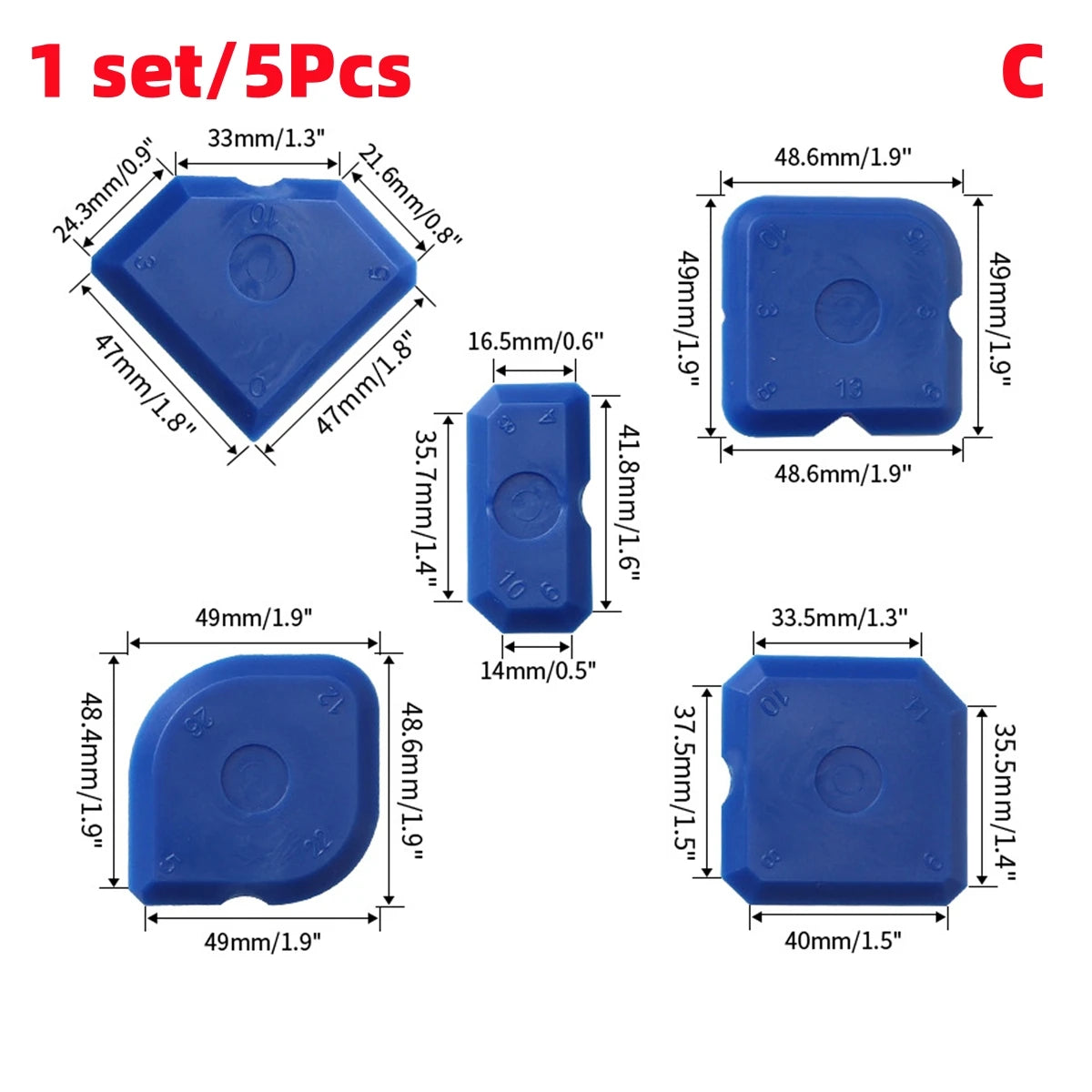 Household Multipurpose Silicone Caulking Tool