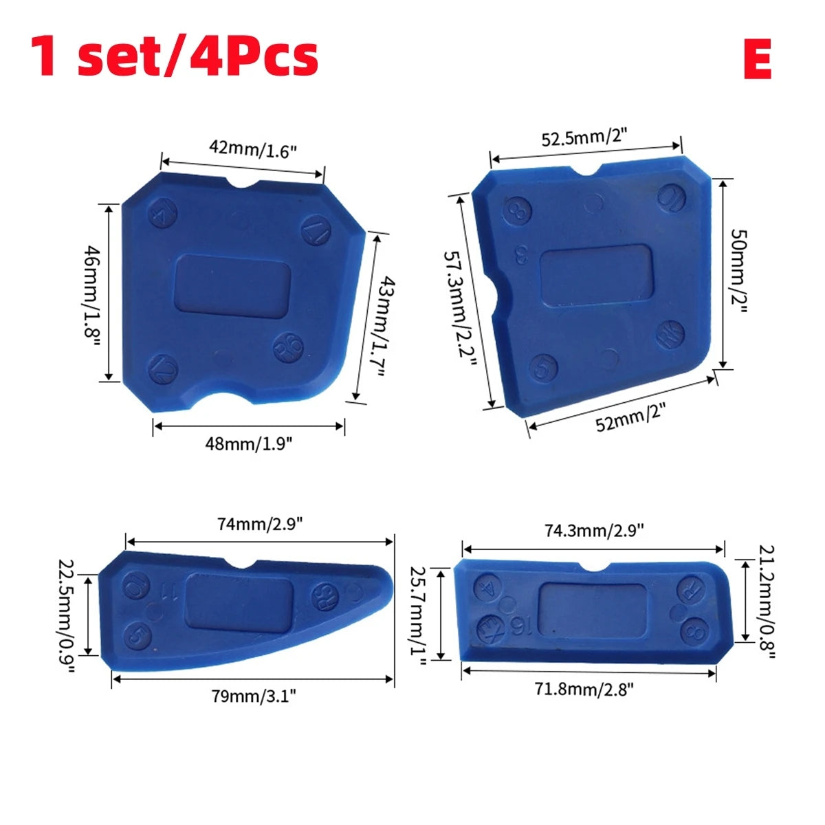 Household Multipurpose Silicone Caulking Tool