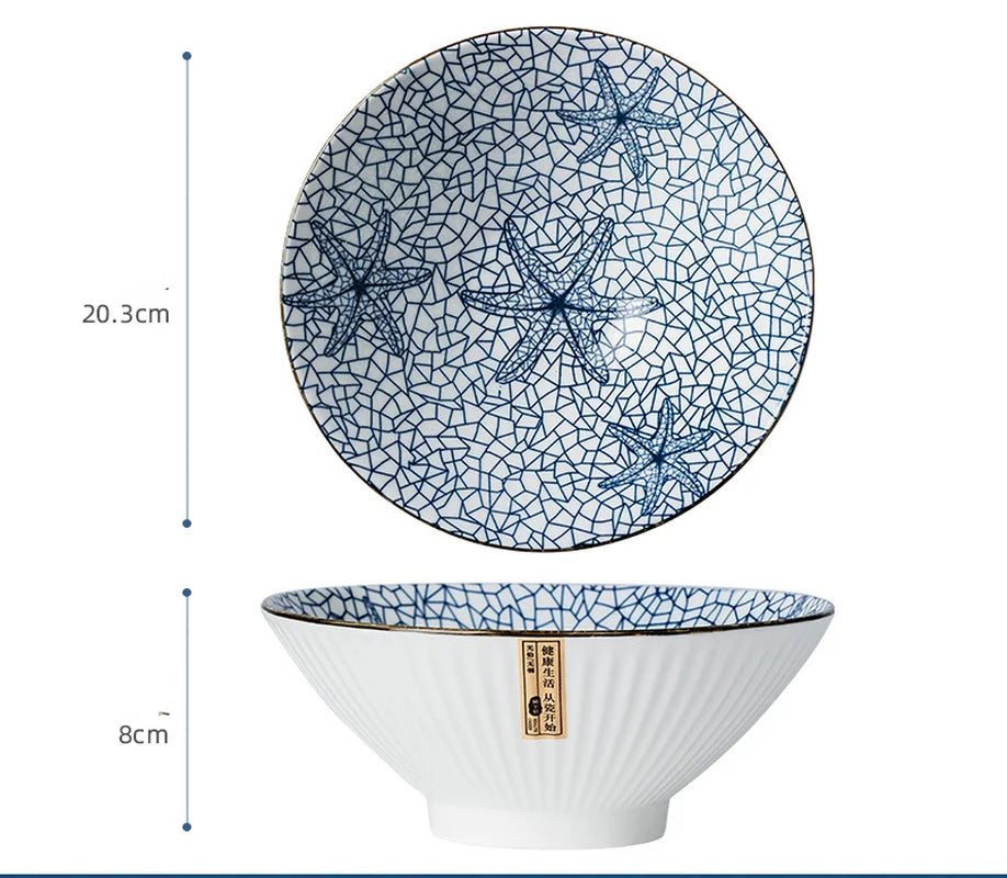Japanese Hand-Painted Bowls