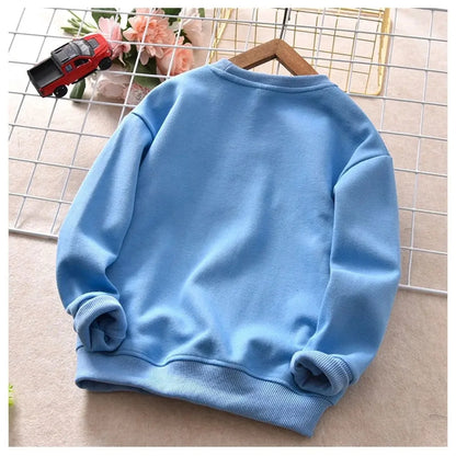 Kids Long Sleeve O-Neck Jumper Sweaters