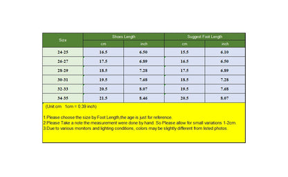 Kid's Cartoon Stitch Double Soft-Soled Non-Slip Shoes